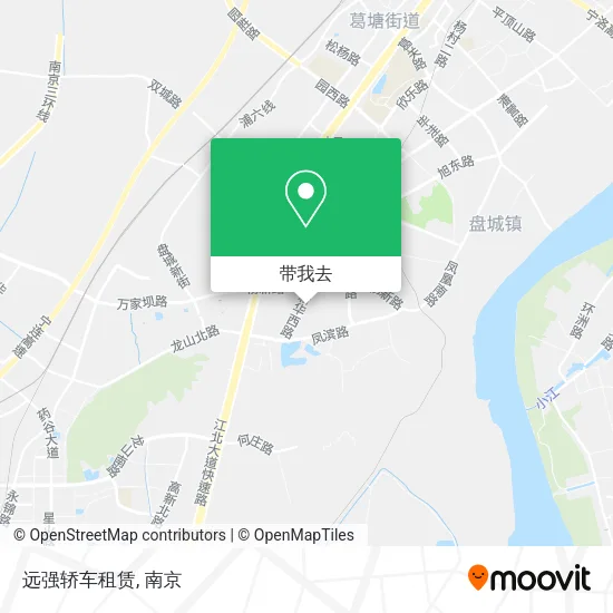 远强轿车租赁地图