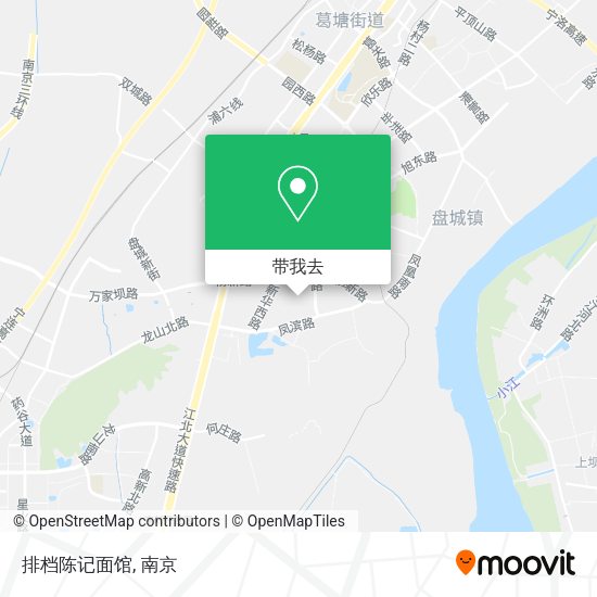 排档陈记面馆地图