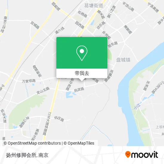 扬州修脚会所地图