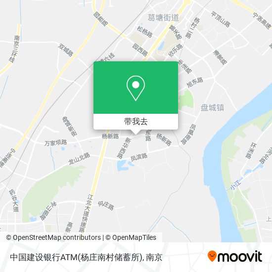 中国建设银行ATM(杨庄南村储蓄所)地图