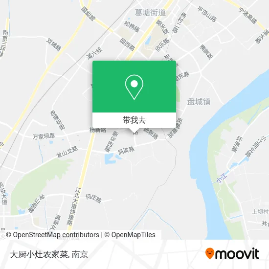 大厨小灶农家菜地图