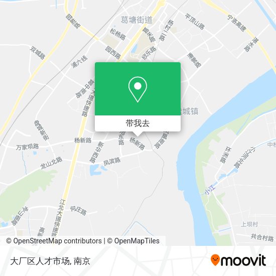 大厂区人才市场地图