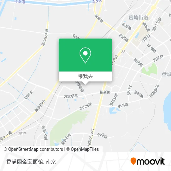 香满园金宝面馆地图