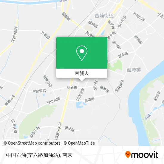 中国石油(宁六路加油站)地图
