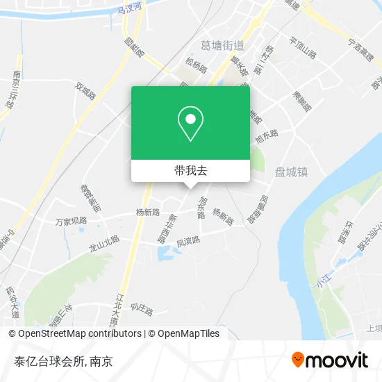 泰亿台球会所地图