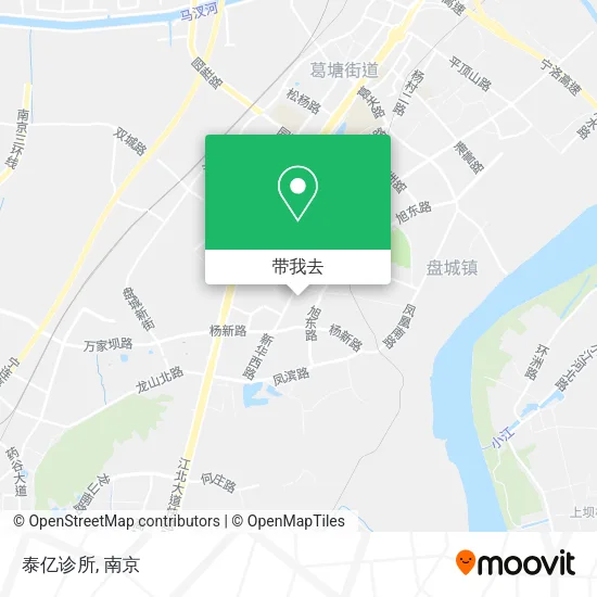 泰亿诊所地图