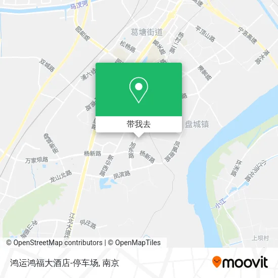 鸿运鸿福大酒店-停车场地图