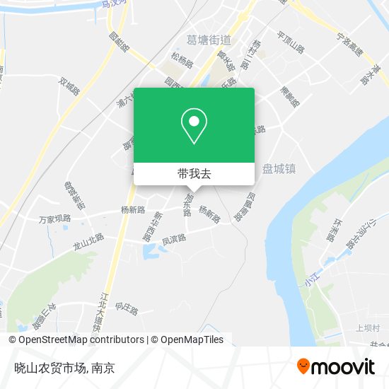 晓山农贸市场地图