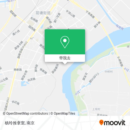 杨玲推拿室地图