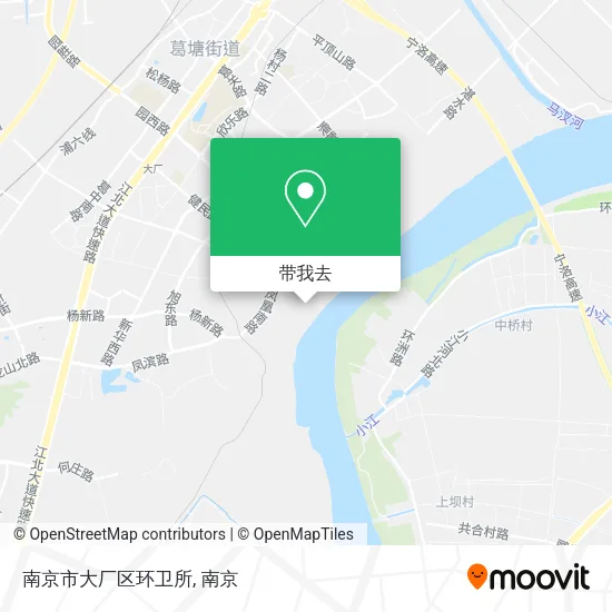 南京市大厂区环卫所地图