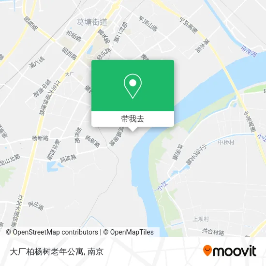 大厂柏杨树老年公寓地图