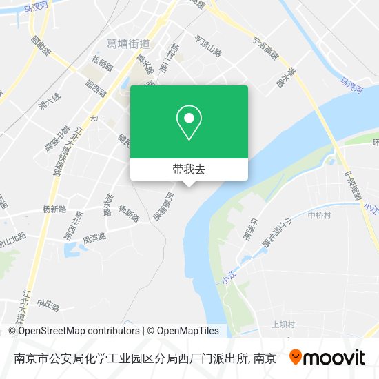 南京市公安局化学工业园区分局西厂门派出所地图