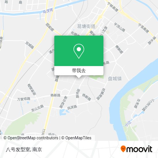 八号发型室地图