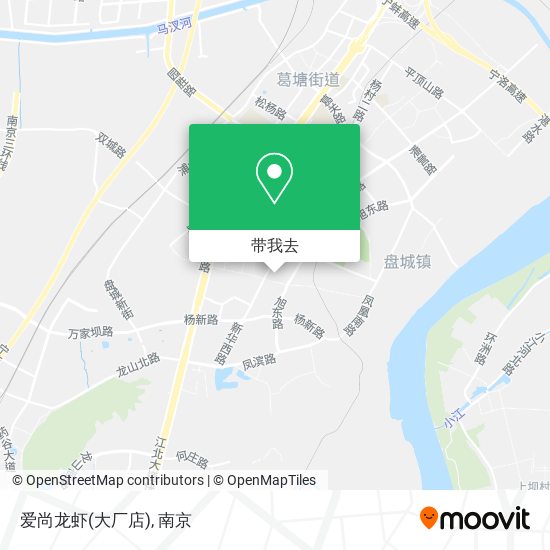 爱尚龙虾(大厂店)地图