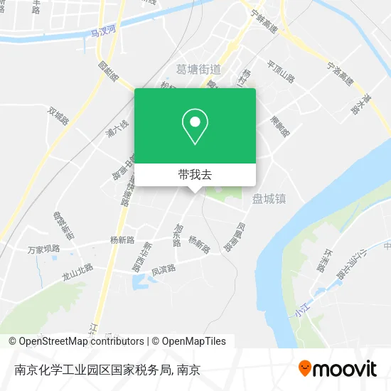 南京化学工业园区国家税务局地图