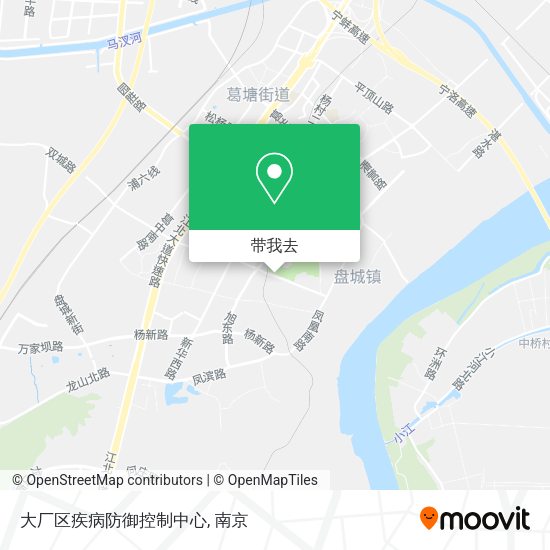 大厂区疾病防御控制中心地图