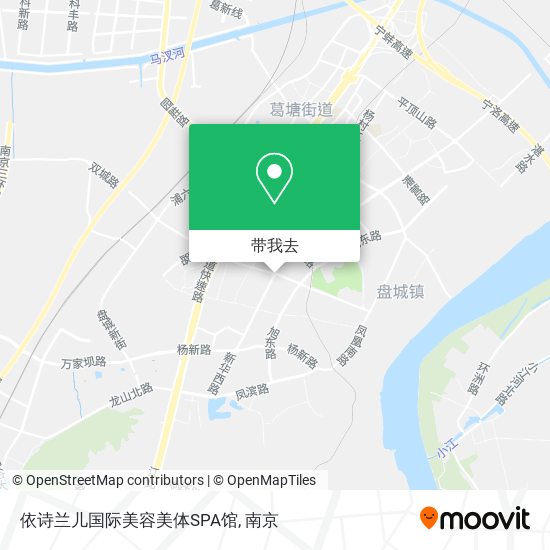 依诗兰儿国际美容美体SPA馆地图