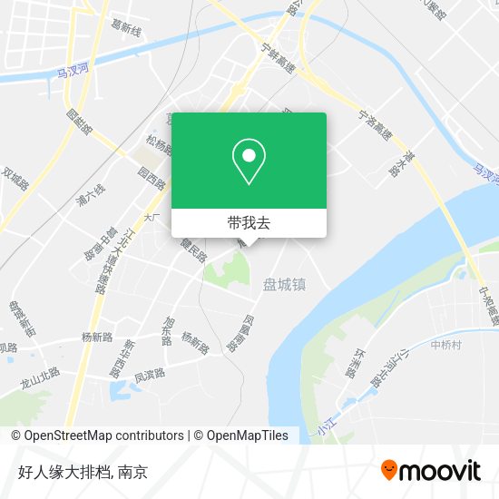 好人缘大排档地图