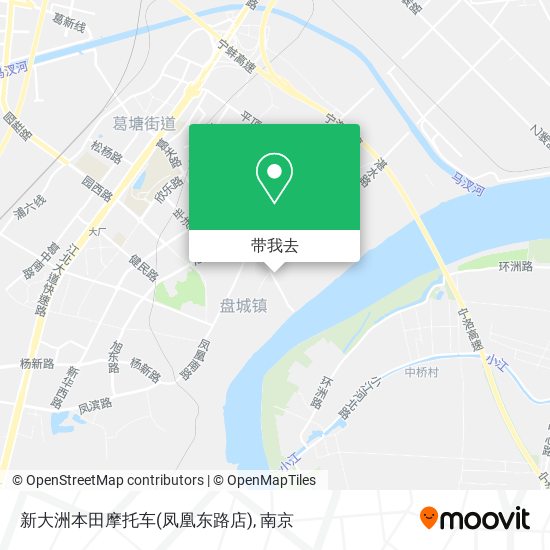 新大洲本田摩托车(凤凰东路店)地图