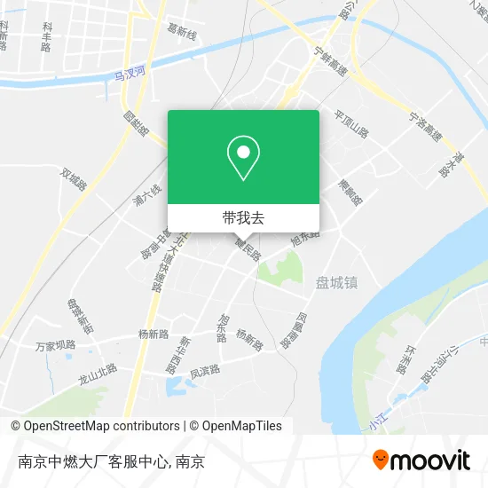 南京中燃大厂客服中心地图