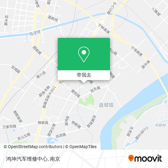 鸿坤汽车维修中心地图