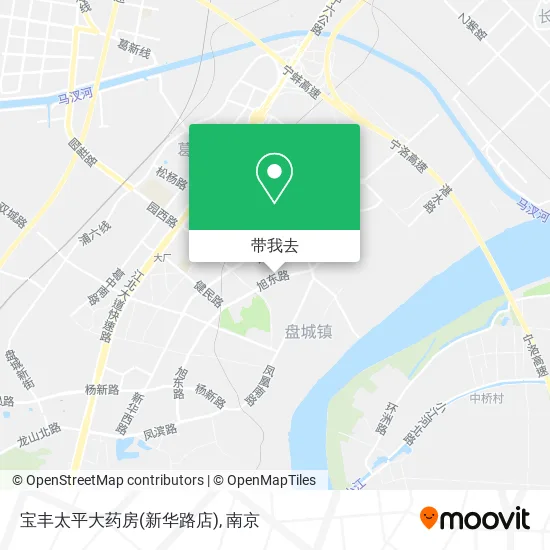 宝丰太平大药房(新华路店)地图