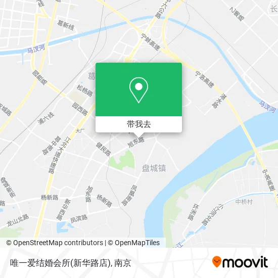 唯一爱结婚会所(新华路店)地图