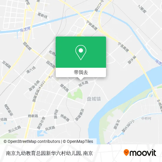 南京九幼教育总园新华六村幼儿园地图
