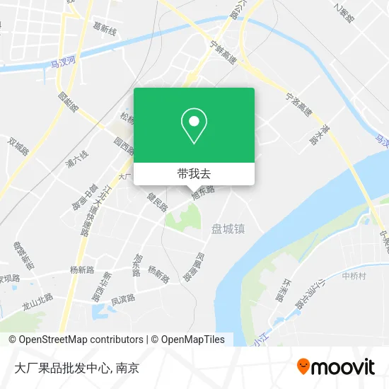 大厂果品批发中心地图