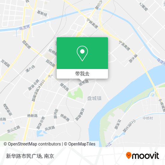 新华路市民广场地图