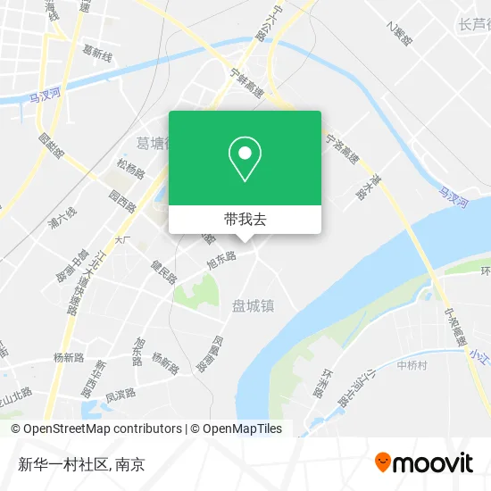新华一村社区地图