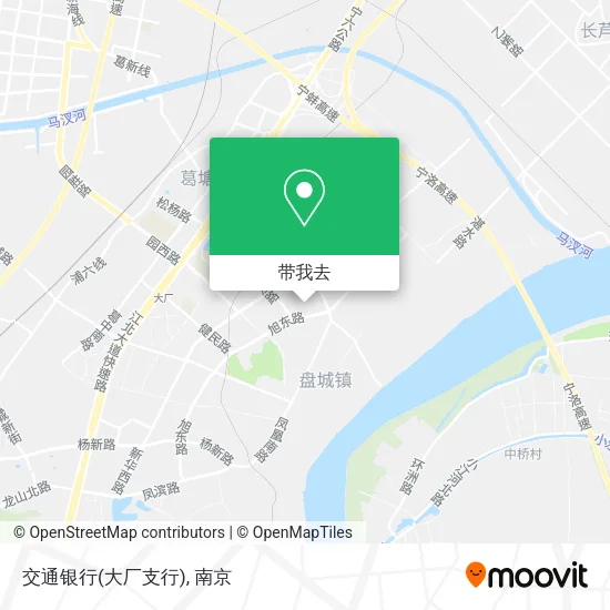 交通银行(大厂支行)地图