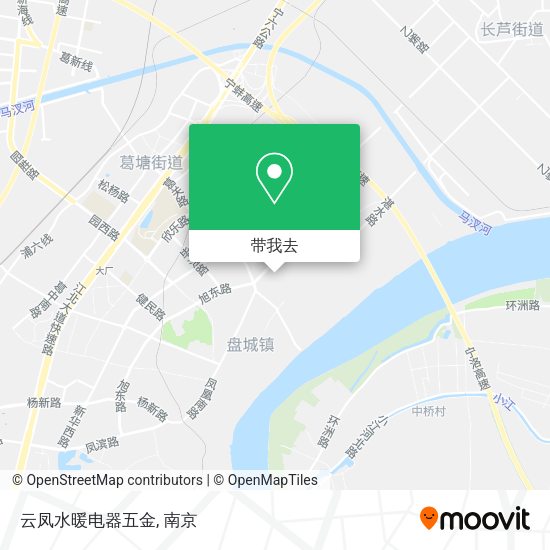 云凤水暖电器五金地图