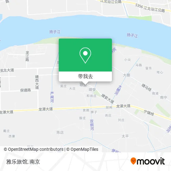 雅乐旅馆地图