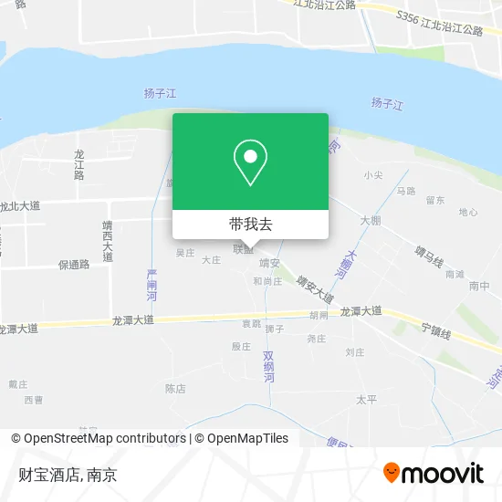 财宝酒店地图