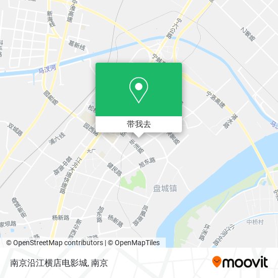 南京沿江横店电影城地图