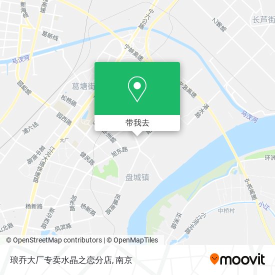 琅乔大厂专卖水晶之恋分店地图