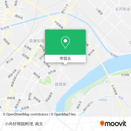 小尚轩韩国料理地图