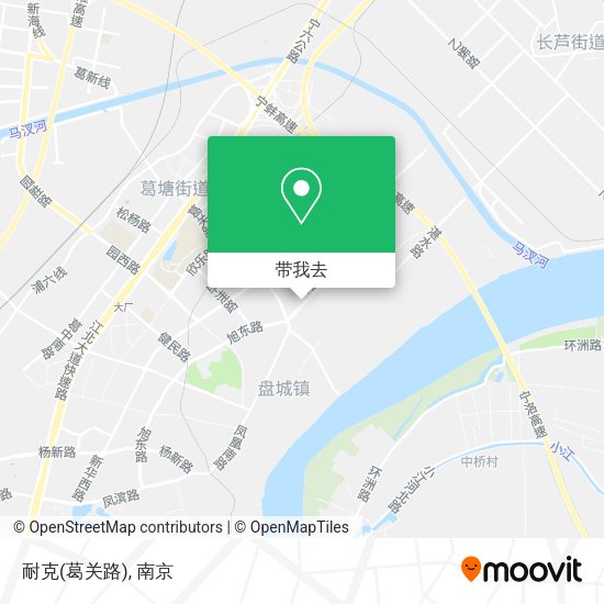 耐克(葛关路)地图