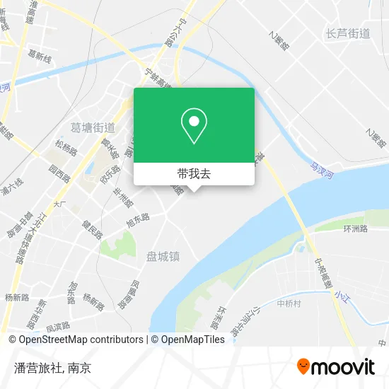 潘营旅社地图