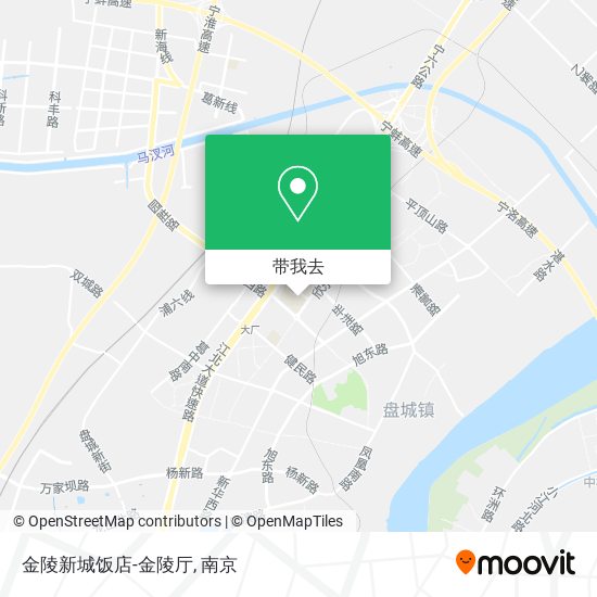 金陵新城饭店-金陵厅地图