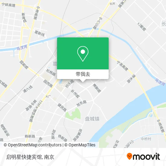 启明星快捷宾馆地图