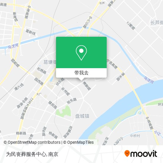 为民丧葬服务中心地图