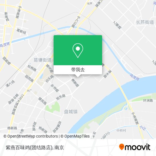 紫燕百味鸡(团结路店)地图