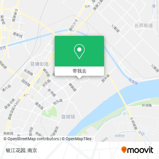 银江花园地图