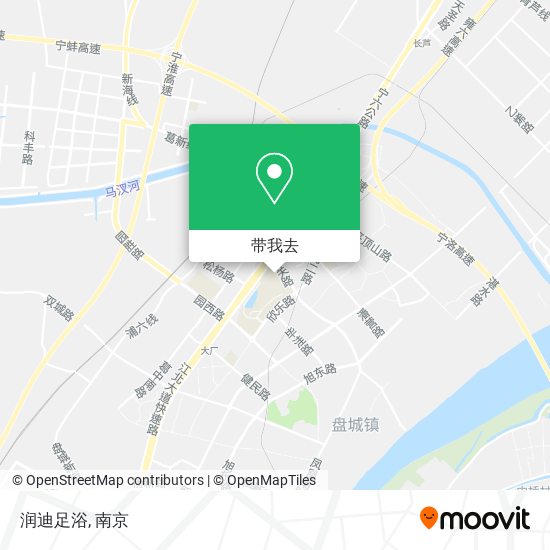 润迪足浴地图