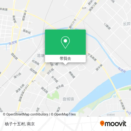 杨子十五村地图