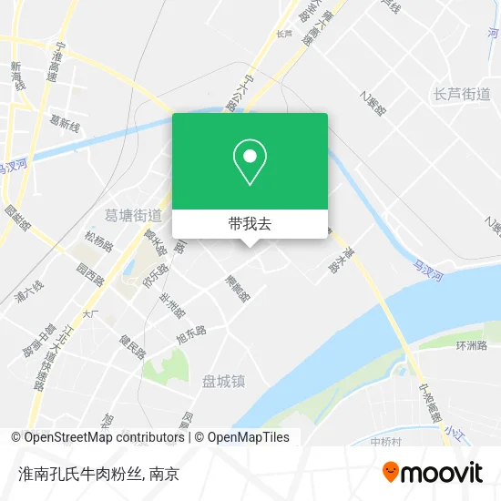 淮南孔氏牛肉粉丝地图