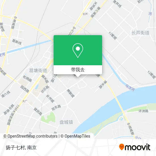 扬子七村地图