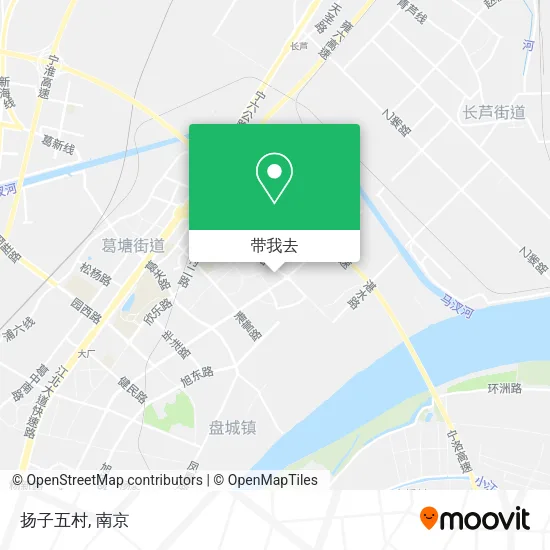扬子五村地图